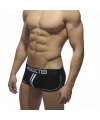 Boxers Addicted Double Piping Bottomless Black 500012