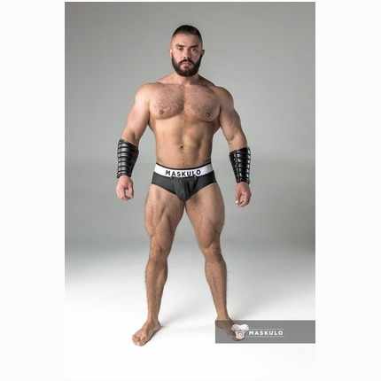 Cuecas Maskulo Briefs com Frente Destacável e Fecho 1254641