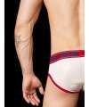 Briefs Kentish Town BARCODE White Navy Blue Red 125021