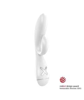 Vibrator Rabbit White OVO K1 20 cm 0010020300