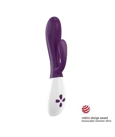 Vibrador Rabbit OVO K2 Roxo 20 cm,210017