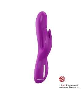 Vibrador Rabbit OVO K3 Roxo 20 cm,0010060800