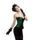 The bodice is Green with Lists Black 161007