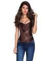 Bodice Steampunk Brown 161010