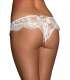 Briefs with Tie and White Lace Thong 176006