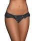 Briefs with tie strings Black Lace Thong 176009