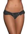 Briefs with tie strings Black Lace Thong 176009