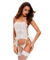 Bustier de Renda Branco - Conjunto 2 peças,161023