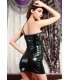 Mini Dress Vinyl and Income only with a Black Shoulder 197021