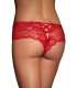 Briefs French Red with Straps in Cross Back 176072