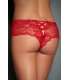 Briefs French Red with Straps in Cross Back 176072