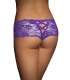 Briefs French Purple with Straps in Cross Back 176007