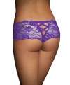 Briefs French Purple with Straps in Cross Back 176007