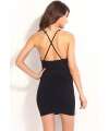 Mini Dress Open Back Cross 197016