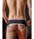 Jockstrap BARCODE Backless Brief Gustavo Black White Blue 126009