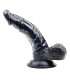 Dildo Being Black with the Testicles 16.5 cm 0190530500