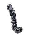 Dildo Being Black with the Testicles 22.5 cm 190570500