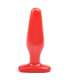 Anal Plug Medium Red 15 cm 390041016