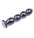 Dildo Glass Effect Balls Black 15 cm 225001