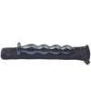 Dildo de Vidro Efeito Bolas Preto 15 cm,225001