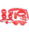 Kit BDSM Vermelho 7 Peças,30561000