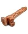 Dildo Being Realistic Brown 21 cm 230002