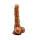 Dildo Being Realistic Brown 21 cm 230002