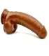 Dildo Being Realistic Brown 17 cm 230004