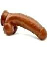 Dildo Being Realistic Brown 17 cm 230004