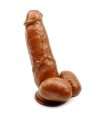 Dildo Being Realistic Brown 16 cm 230006