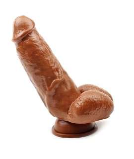 Dildo Being Realístico Castanho 16 cm,230006