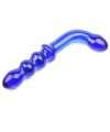 Dildo Azul Vidro com Estimulador de Ponto G,225015