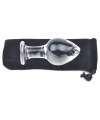 Plug Transparent Glass Ace of Spades 238007