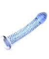 Dildo de Vidro Ponto G Azul,225002