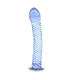 Dildo de Vidro Ponto G Azul,225002