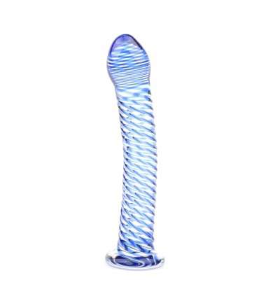 Dildo de Vidro Ponto G Azul,225002