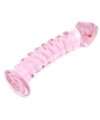 Dildo Pink Glass Spiral 15 cm 225003