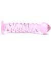 Dildo Pink Glass Spiral 15 cm 225003