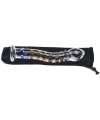 Dildo Glass Textured Colored 18 cm 225004