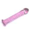 Dildo Glass Pink Spiral 17 cm 225019