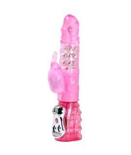 Vibrador Rabbit com Esferas Rotativas 23 cm,210006