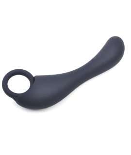 Massager Prostate Aphrodisia Lover Silicone Black 13 cm 128002