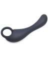 Massajador de Próstata Aphrodisia Lover Silicone Preto 13 cm,128002