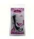 Massager Prostate Aphrodisia Lover Silicone Black 13 cm 128002