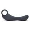 Massager Prostate Aphrodisia Lover Silicone Black 13 cm 128002