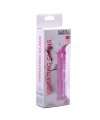 Mini Vibrador com Capa Aphrodisia Vibrating Glans Rosa 15 cm,211007