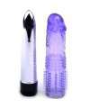 Mini Vibrador com Capa Aphrodisia Vibrating Glans Roxo 15 cm,211026