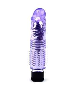 Mini Vibrator with Hood Aphrodisia Vibrating Glans Purple 15 cm 211026