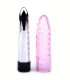 Mini Vibrador com Capa Desire Drill Rosa 15 cm,211009