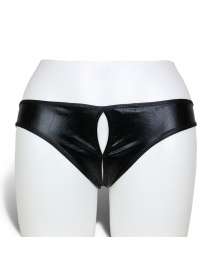 Cuecas Crotchless em Vinil,176029